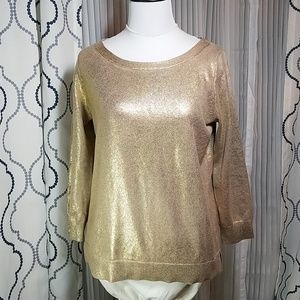 Banana Republic Gold sweater